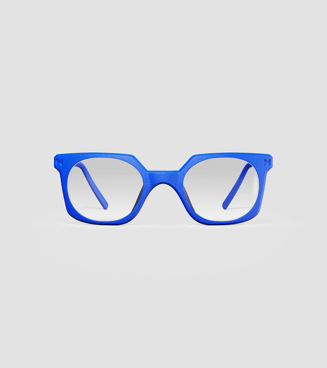 Moni eyeglasses with a striking blend of bold lines and elegance