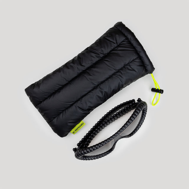 Reframd padded eyewear pouch for protection and storage